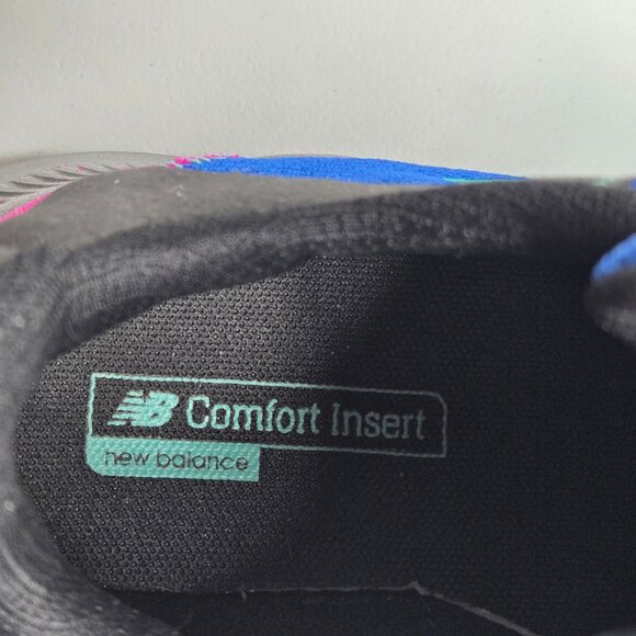 New Balance Women Trail V4 DynaSoft Blue Black Pink Sneakers Sz 6.5 WTNTRLL4 - Picture 9 of 10
